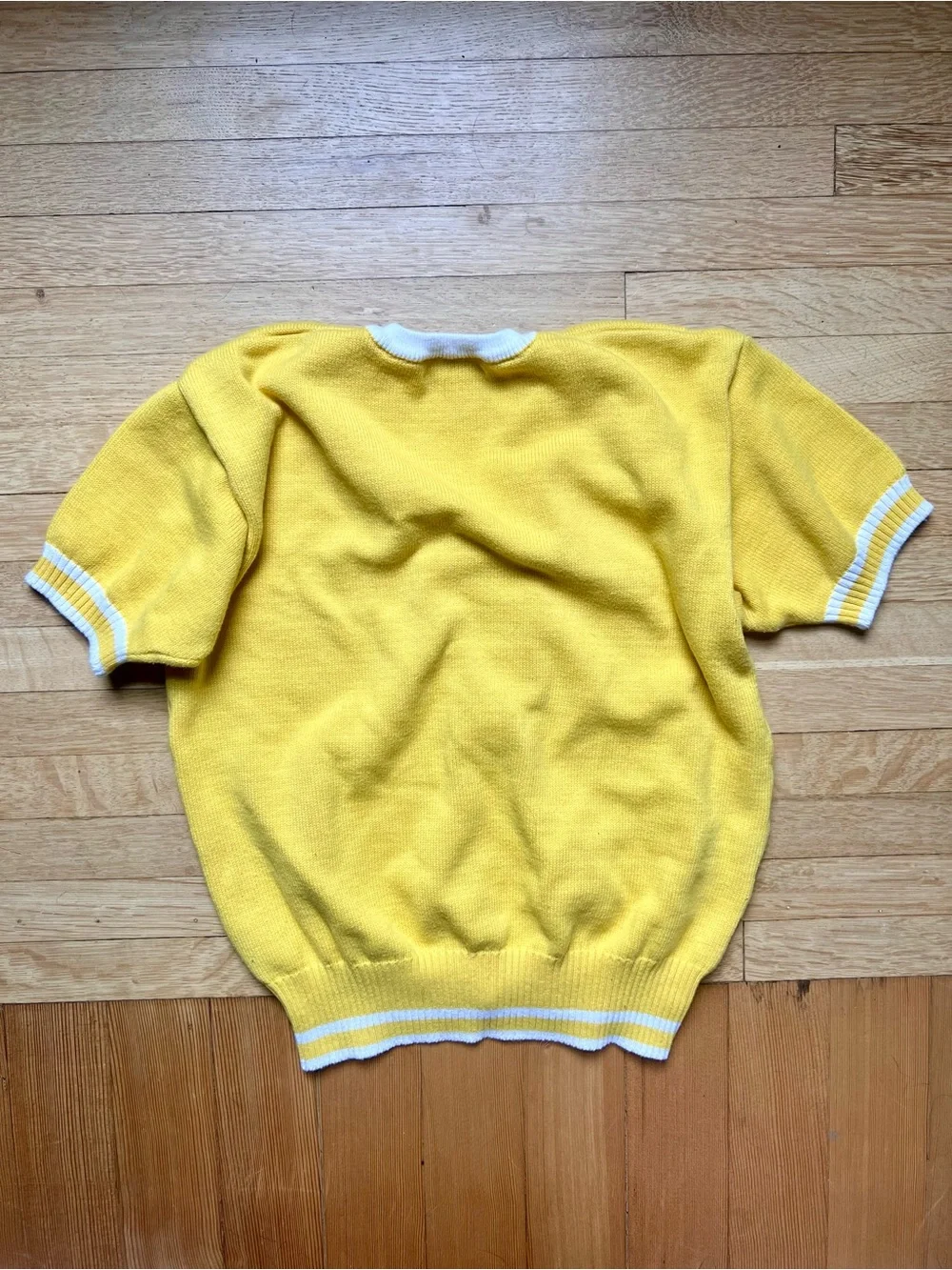 Rare vintage 80s cotton sweater M